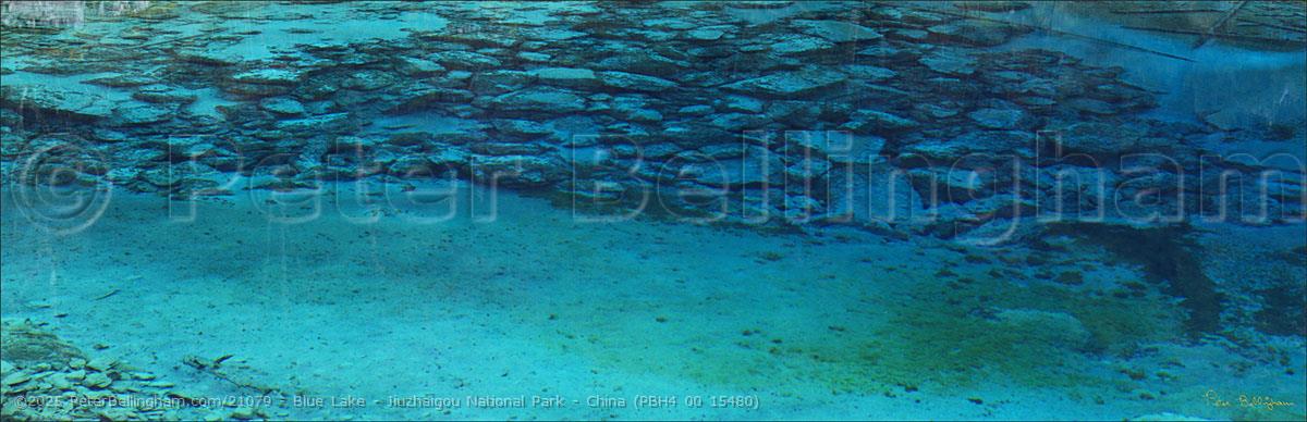 Peter Bellingham Photography Blue Lake - Jiuzhaigou National Park - China (PBH4 00 15480)